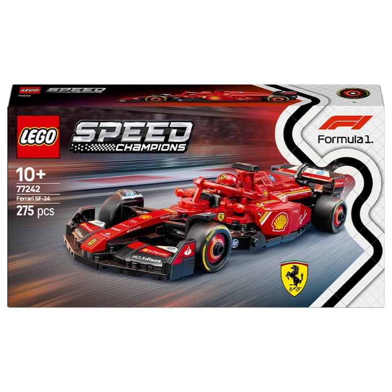 LEGO - Ferrari Sf-24 F1 Race Car 77242 thumbnail 2