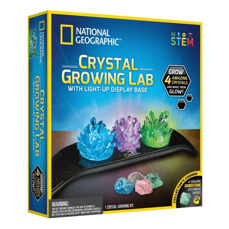 National Geographic Light up Crystal Growing Kit