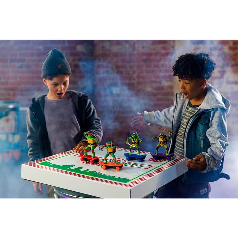 Teenage Mutant Ninja Turtles Sewer Shredders Skate Pull Back thumbnail 5