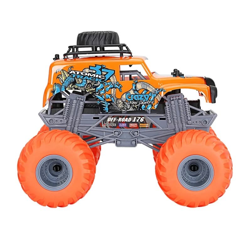 Crazon 2.4G 1:18 Oversize Wheel Cross-Road - Orange thumbnail 2