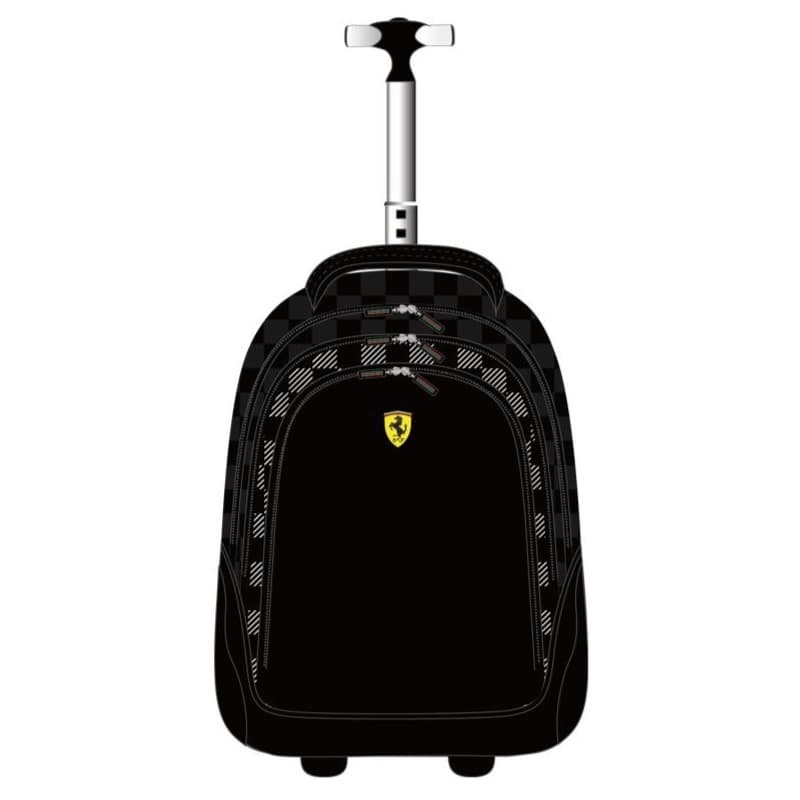 Simba Trolley School Backpack - Black Ferrari