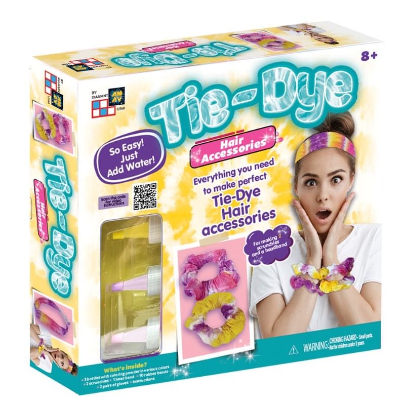 Tie-Dye Hair Accessories