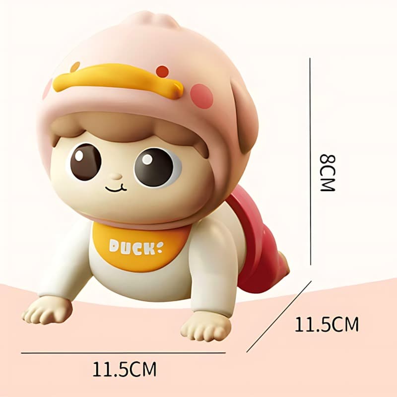 Beluckier Electric Crawling Baby Toy - Pink thumbnail 4