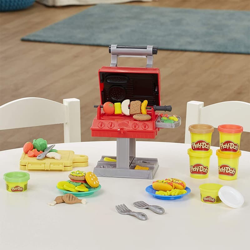 Play-Doh Kitchen Creations Grill Stamp Playset thumbnail 2