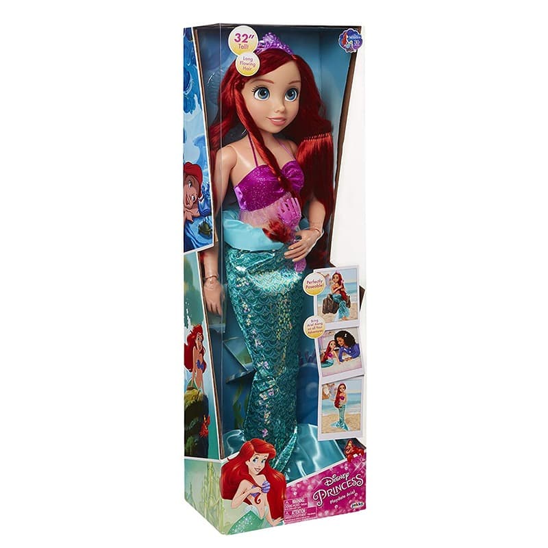 Disney Princess Ariel Doll Playdate - 32 inches