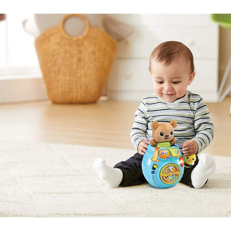 Vtech Baby Peek a Boo Bear In a Honey Pot thumbnail 4