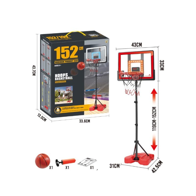 High Enhanced Basketball Hoop – 152 cm