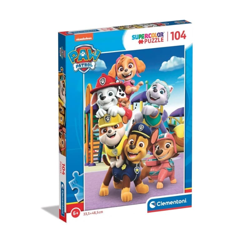 Clementoni Paw Patrol Puzzle For Kids - 104 Pcs