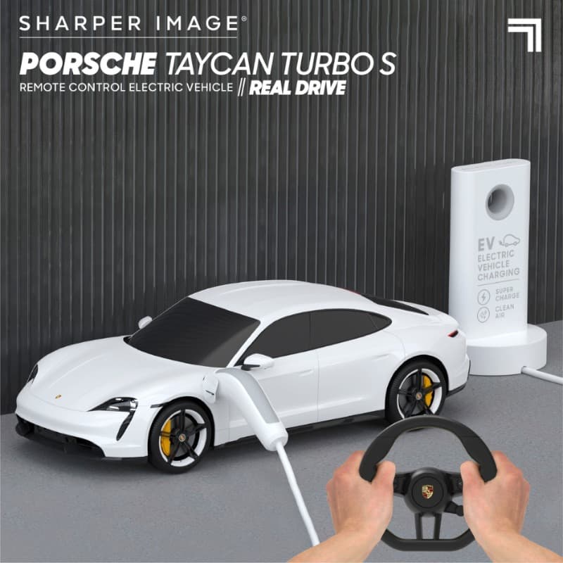 DISCOVERY KIDS RC Porsche Real Drive white thumbnail 3