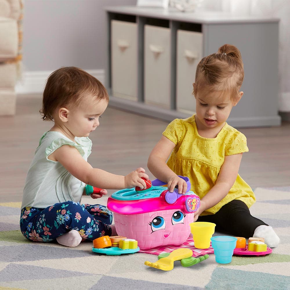 LeapFrog Shapes And Sharing Picnic Basket - Pink thumbnail 3