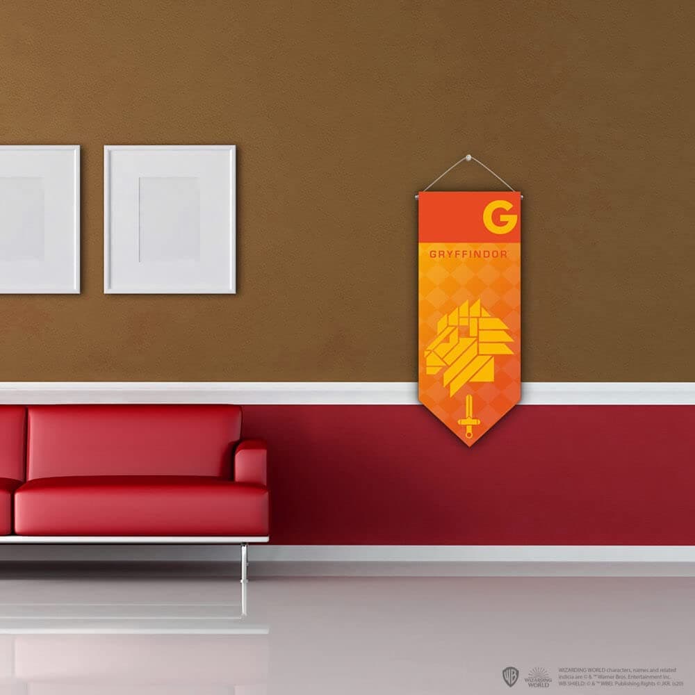 Wizarding World Harry Potter Gryffindor Pennant Sword Cut thumbnail 2
