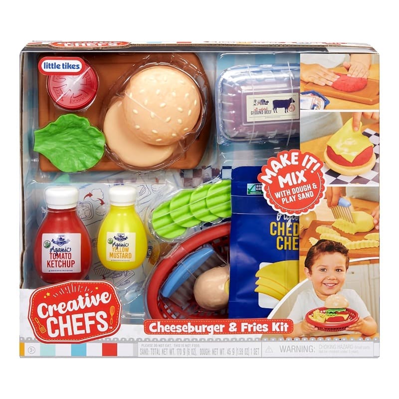 Little Tikes Creative Chefs Cheeseburger Fries Kit