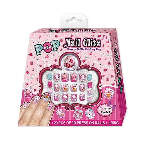 Tokidas Pop Nail Glitz