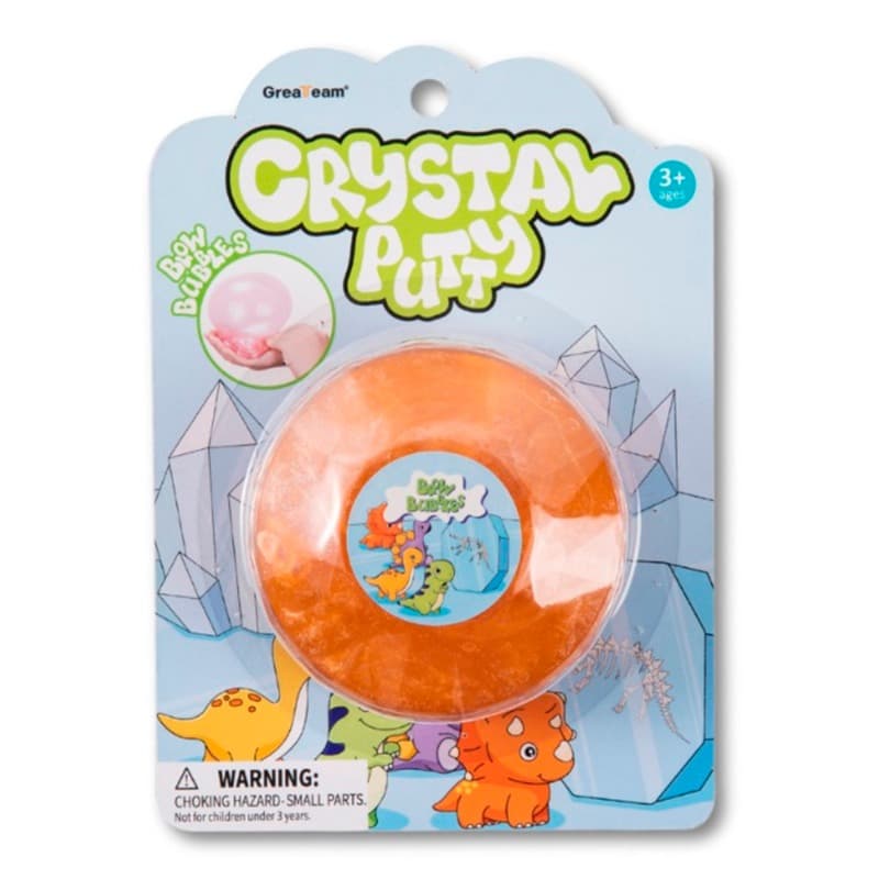 Greateam Metallic Crystal Putty With Dino Skeleton