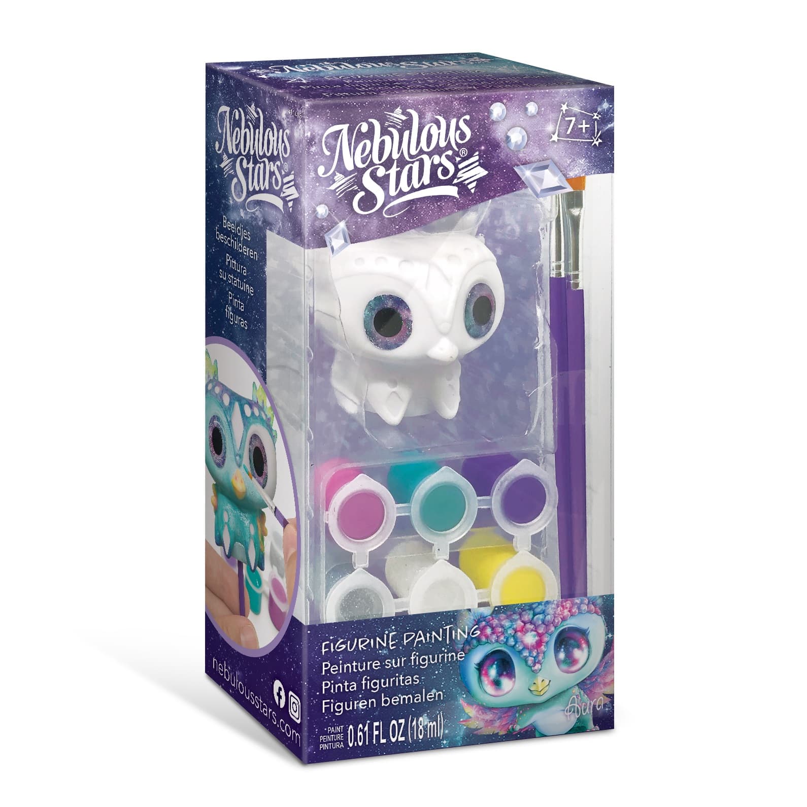 Nebulous Stars Figurine Painting - Aura