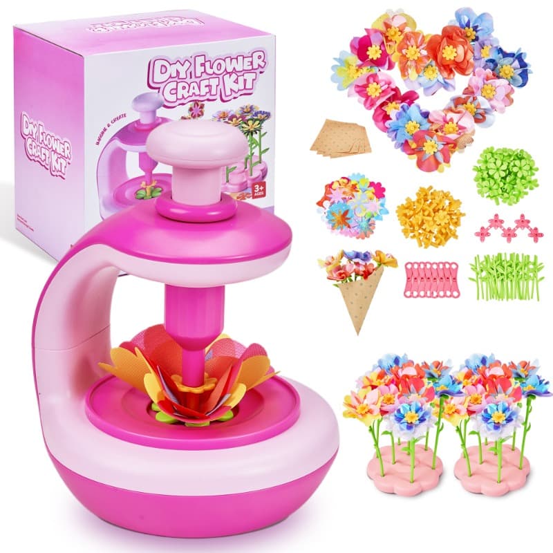 Joycat Diy Flower Bouquet Craft Kit Arts And Crafts Toy for Kids
