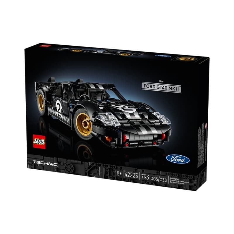 LEGO 1966 Ford Gt40 Mkii Race Car thumbnail 3