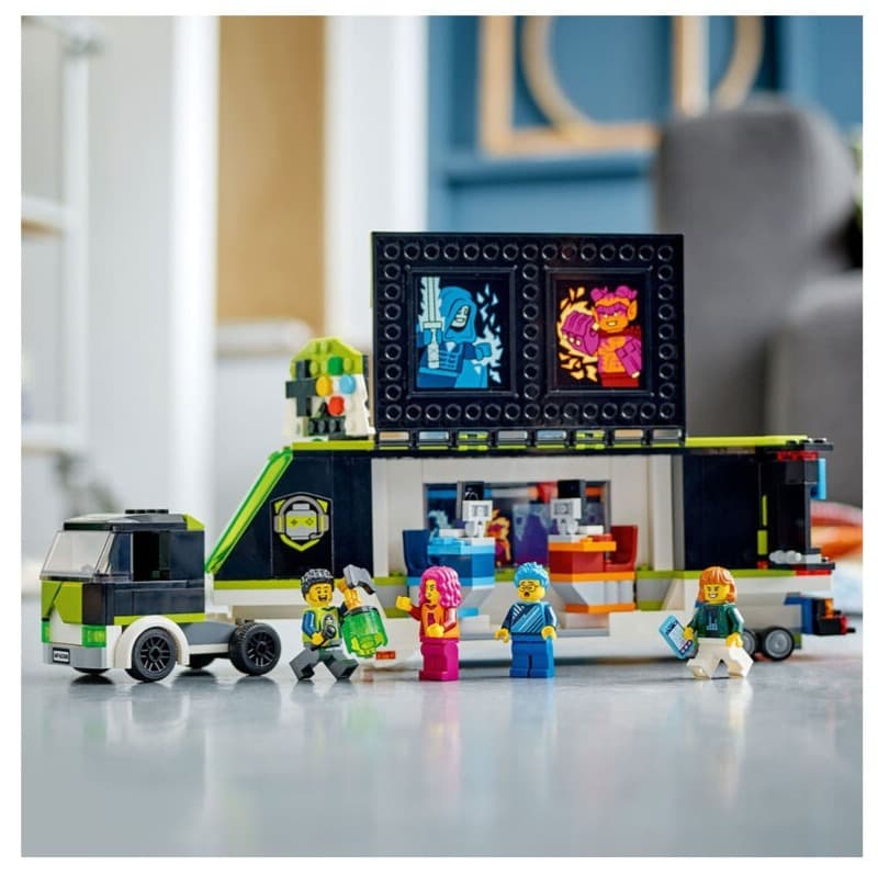 LEGO City Gaming Tournament Truck Building Toy Set - 344 Pcs thumbnail 3