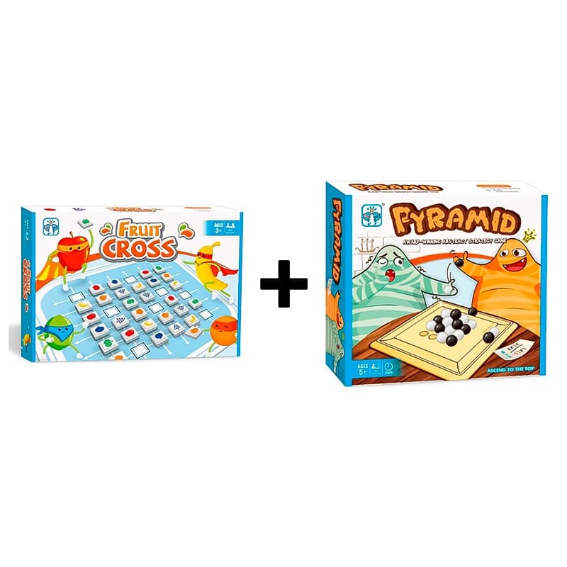 Buy 1 Get 1 Fruit Cross Game + Pyramid Game