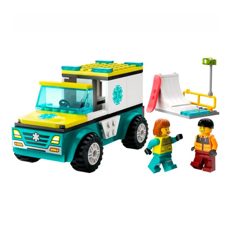 LEGO Emergency Ambulance And Snow 60403 thumbnail 2