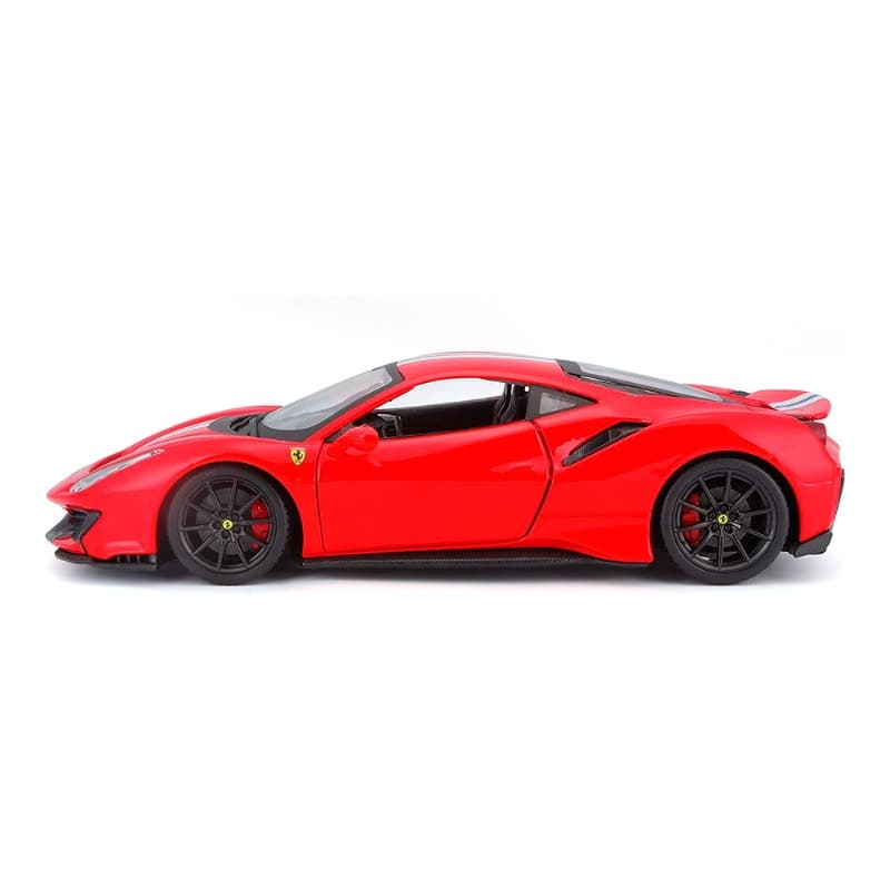 Burago Ferrari R and B Pista 488 Diecast - Red thumbnail 5