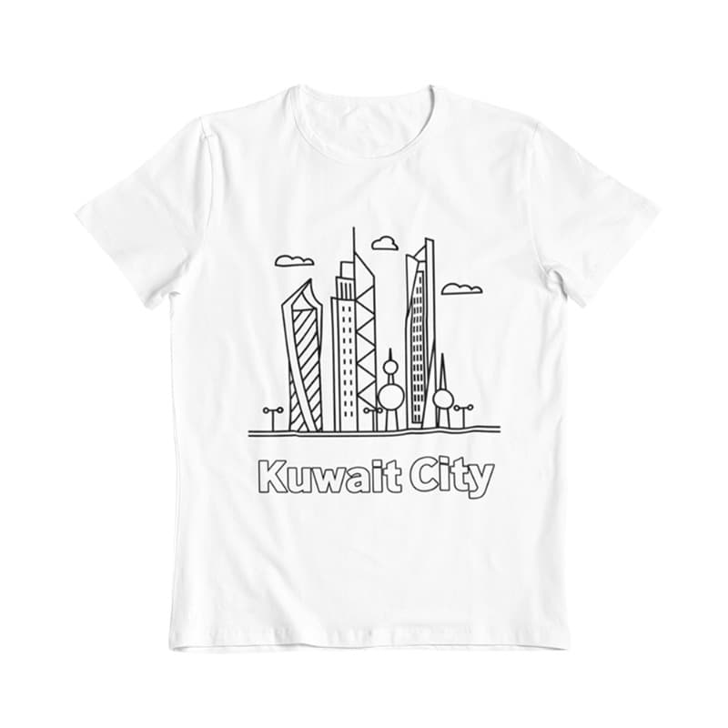 Coloring T-shirts kuwait City package thumbnail 2
