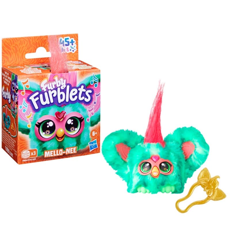 Furby Furblets Mello Nee Mini Friend with 45 Sounds thumbnail 3