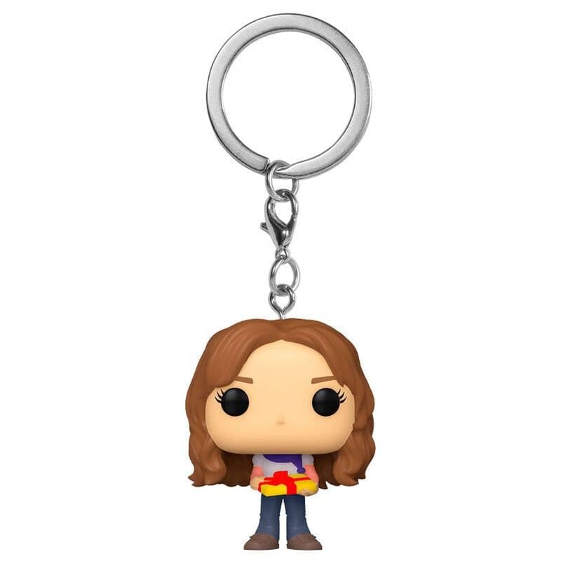 Funko Pop Keychain Harry Potter Holiday - Hermione thumbnail 2