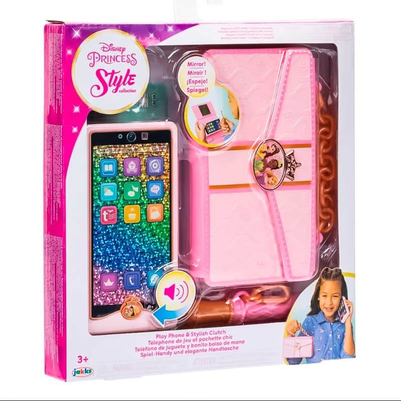 Disney Battery Operated Princess Style Phone and Clutch
