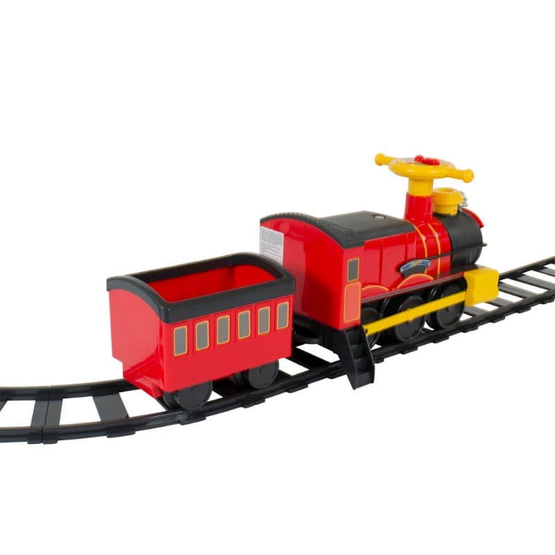 Rollplay Kids Steam Train With Lights And Sounds