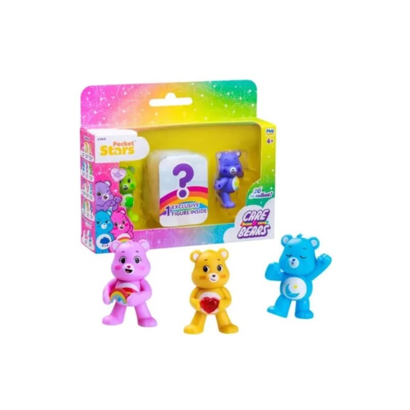 Care Bears Mini Collectible Figures Windo Box 3 Pcs thumbnail 2