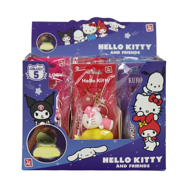Hello Kitty – Light-Up Keychain - Hello Kitty. thumbnail 3