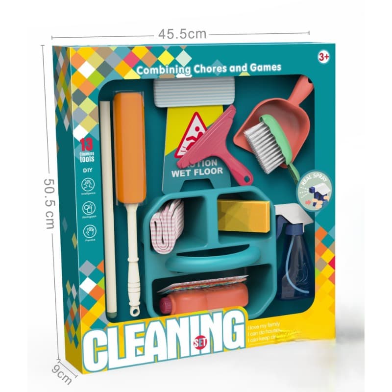 Cleaning Set – 13 Pieces (Chores & Games Combo)