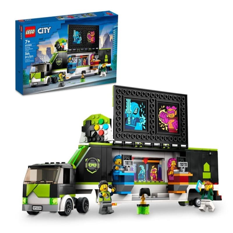 LEGO City Gaming Tournament Truck Building Toy Set - 344 Pcs thumbnail 4