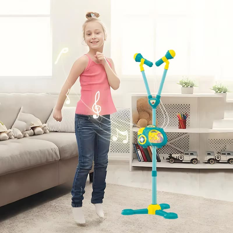 Kanisi Blutooth Double Karaoke Set - Green