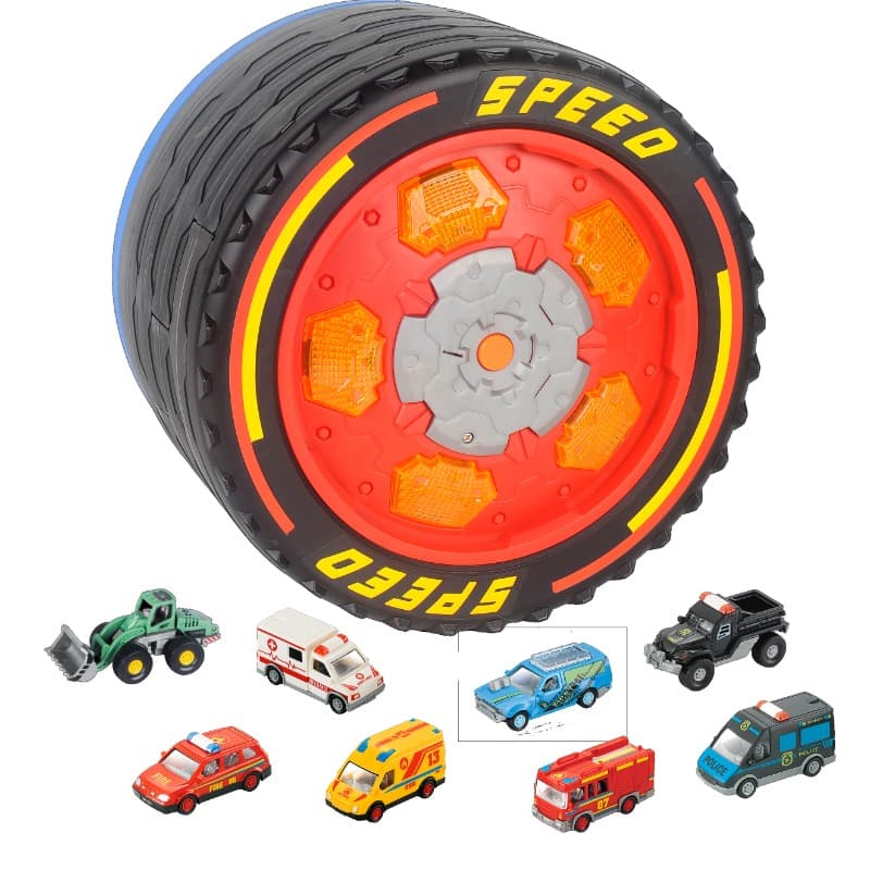 Snap Kid Track Playset Carry Case - Fire Rescue