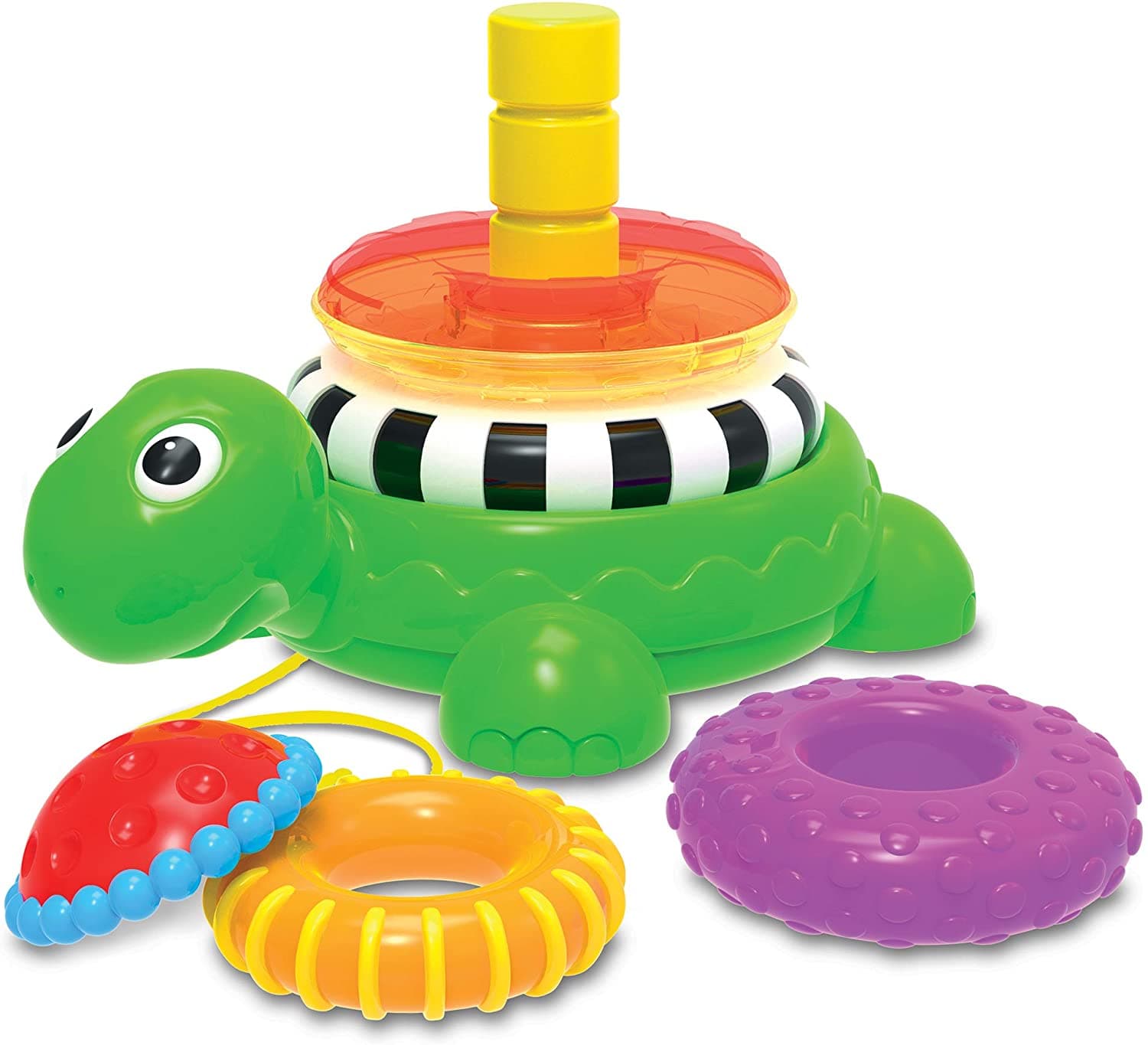 The Learning Journey Early Learning Pull Along Stacking Turtle thumbnail 2