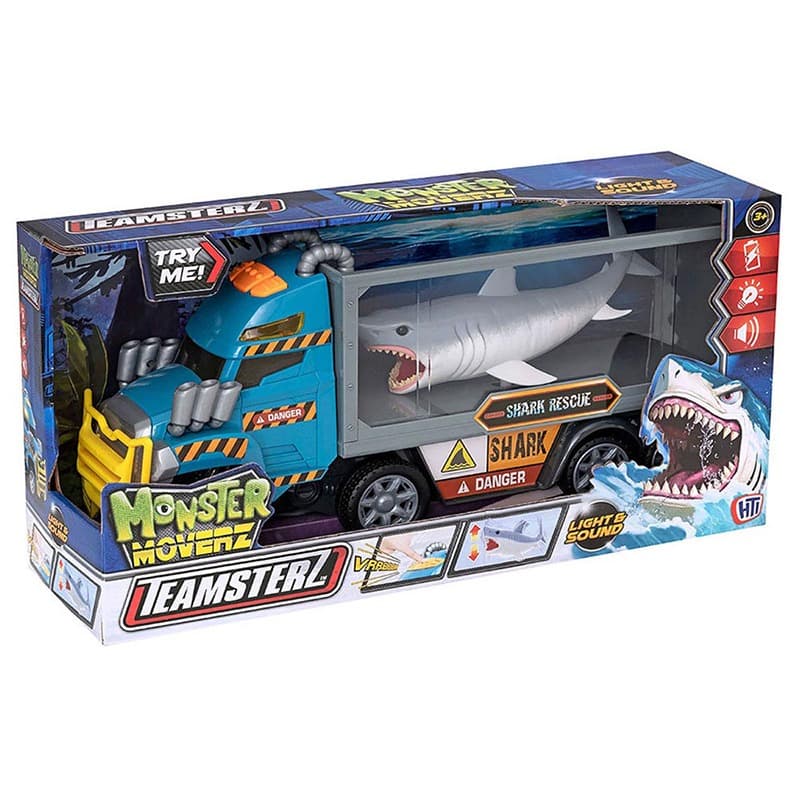 Teamsterz Monster Moverz Shark Rescue Truck thumbnail 3