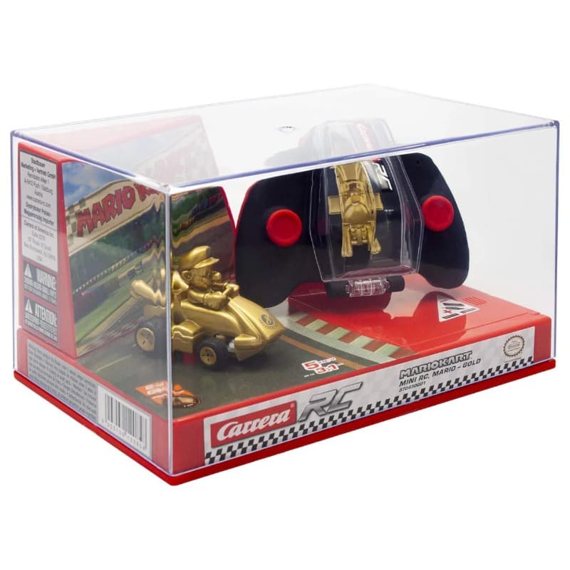 super mario Carrera Mario Kart Mini RC Mario Gold Edition Car thumbnail 5