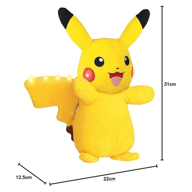 Pokemon Plush Pikachu Power Action 25cm with Light and Sounds thumbnail 3