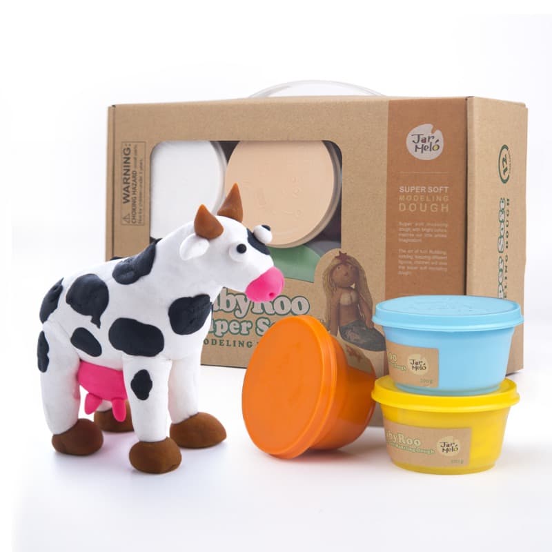 Jar Melo - Modelling Dough 12 Colours