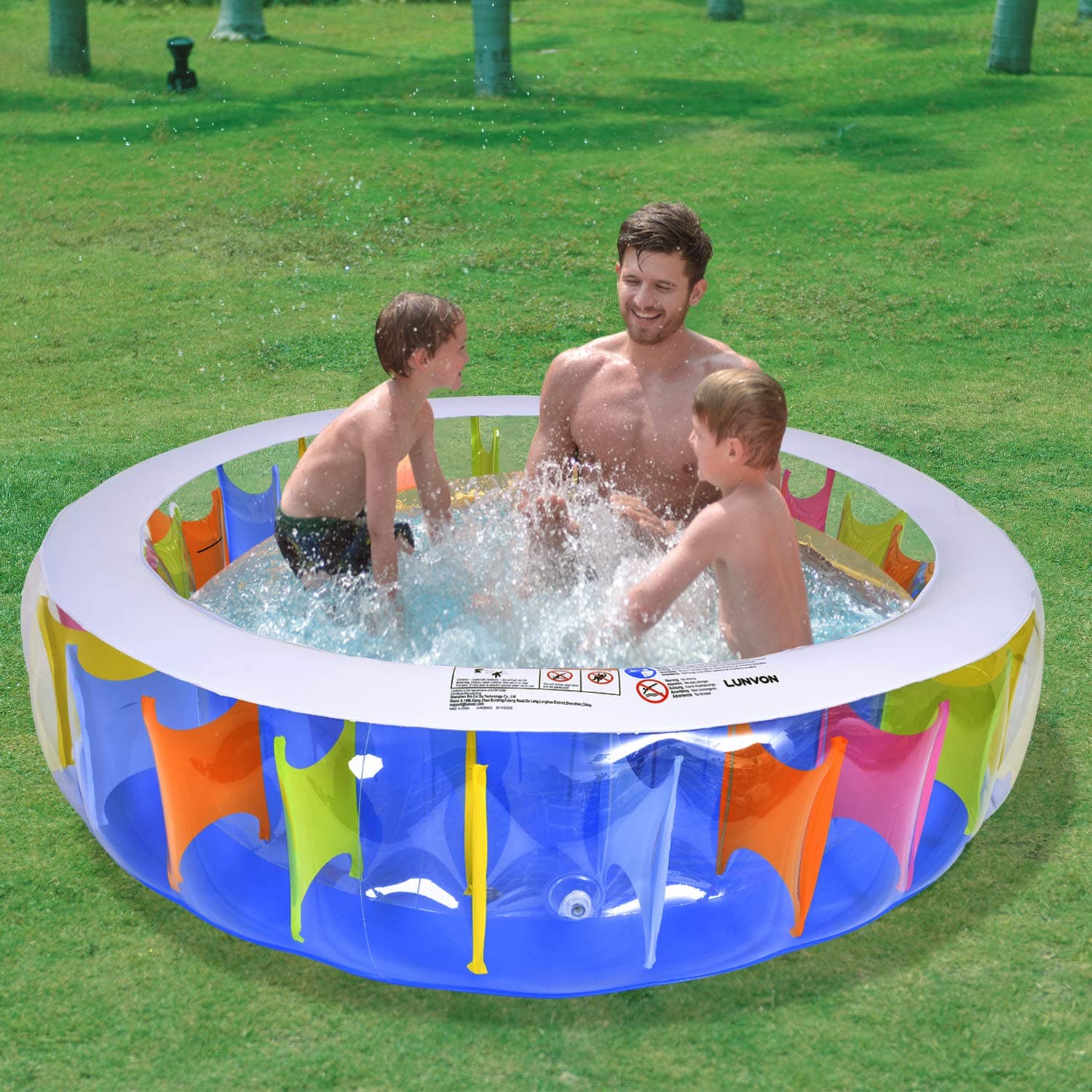 Sun Club Giant Round Family Pool - 190 cm thumbnail 4