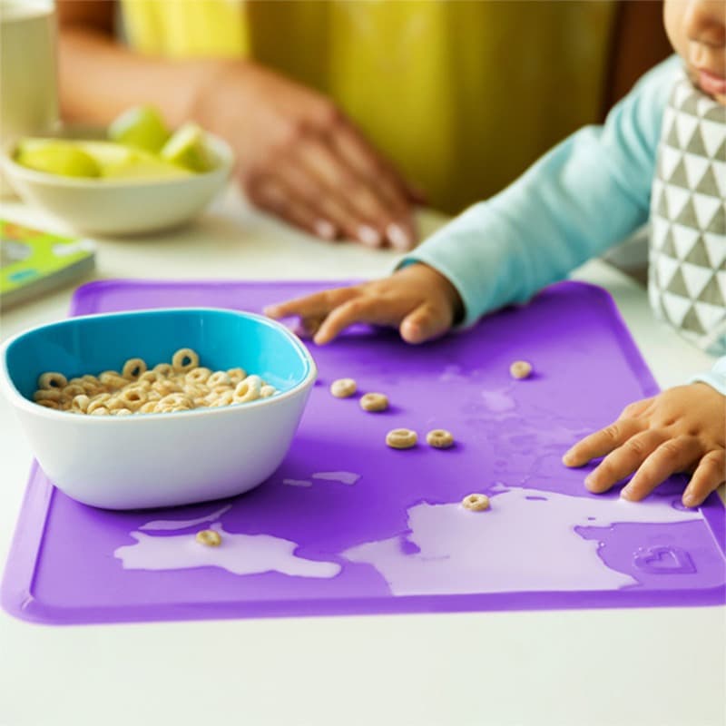 Munchkin Spotless Silicone Placemats For Kids - 2 Pcs thumbnail 4