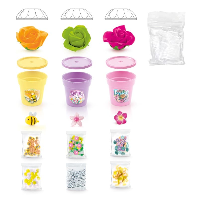 Slime Flower 3 Pack – Sensory Fun Set thumbnail 3