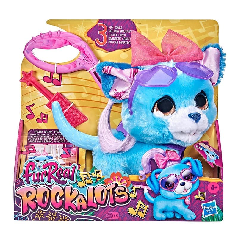 FurReal Rockalots Musical Interactive Walking Puppy Toy