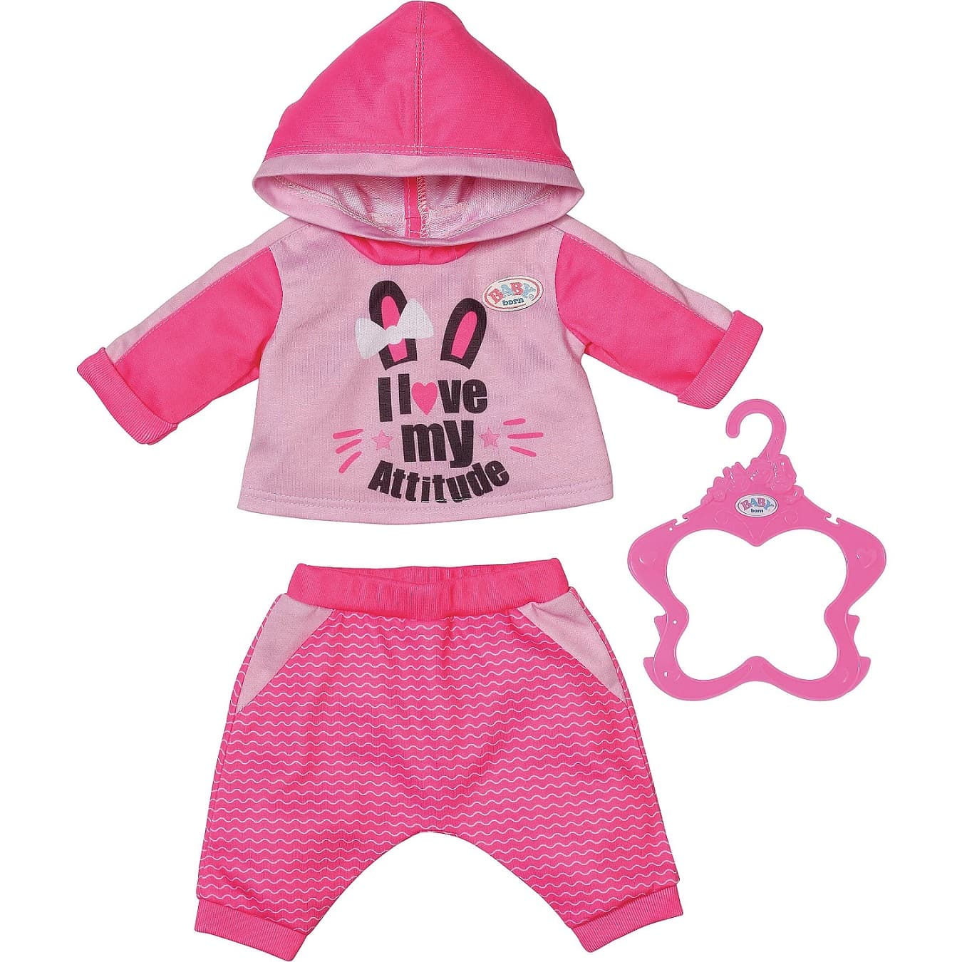 Baby Born Doll Jogging Suit - Pink