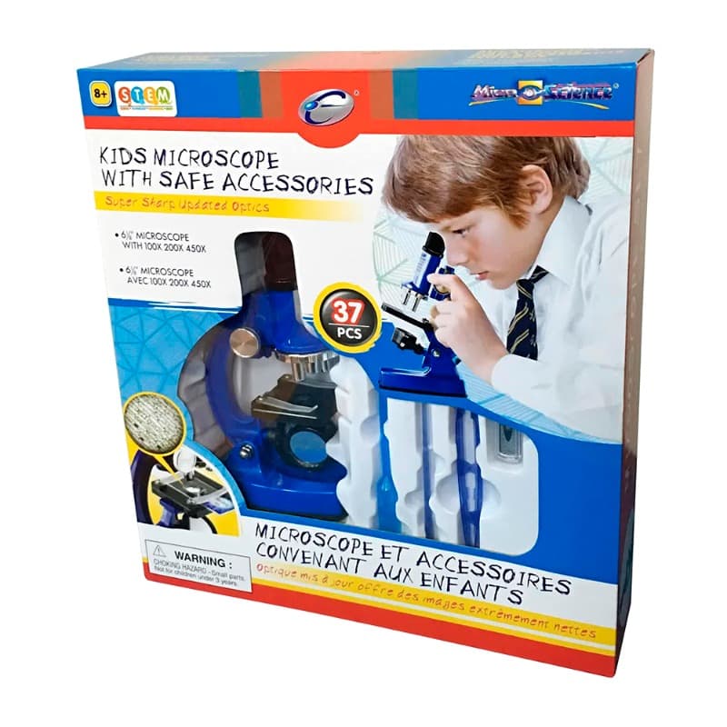 Micro Science 100/200/450X Kids Microscope thumbnail 2