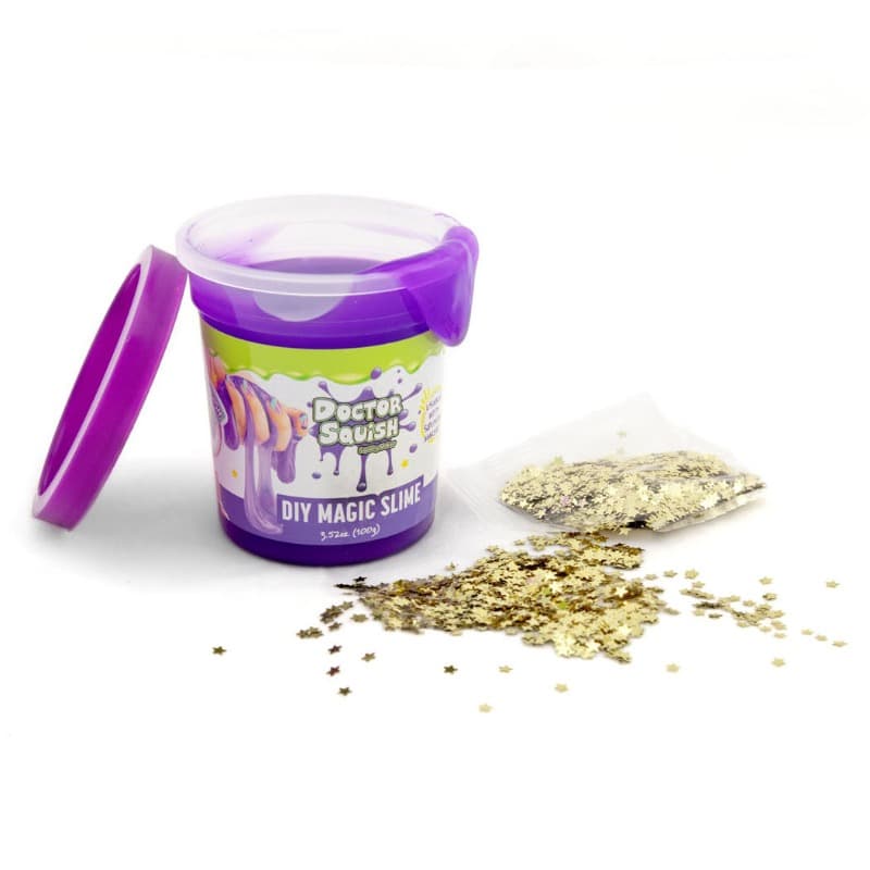 Doctor Squish Slime Value Pack - Green and Purple thumbnail 4