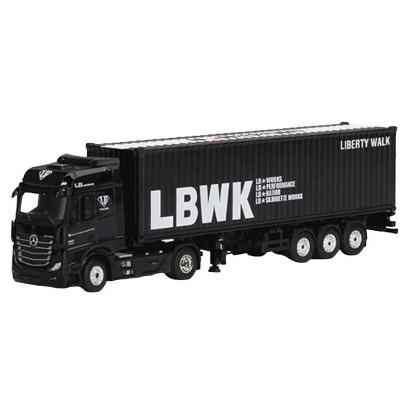 Bburago Hauler With Trailer