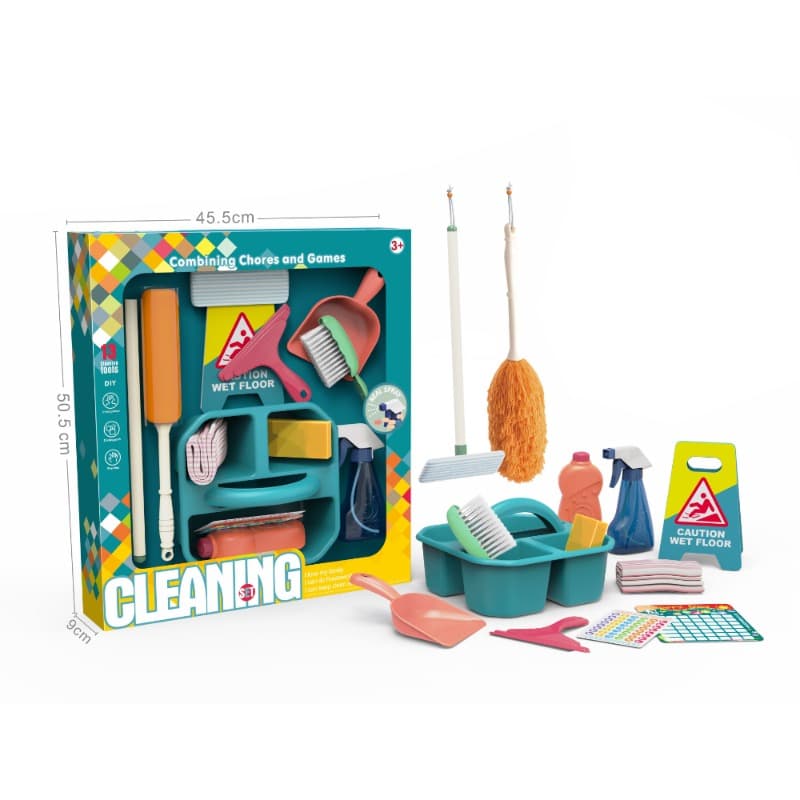 Cleaning Set – 13 Pieces (Chores & Games Combo) thumbnail 2